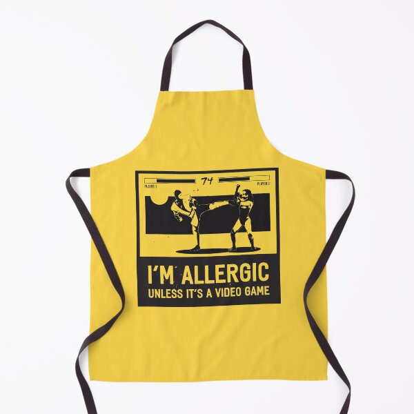 Item preview, Im Allergic - The Frustrated Gamer designed and sold by Exertion.