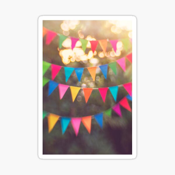 Let the celebrations begin! Sticker