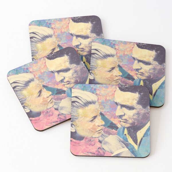 Item preview, Alfred Hitchcock, to catch a thief, Cary Grant and Grace Kelly, officially licensed fan art designed and sold by Mauswohn.