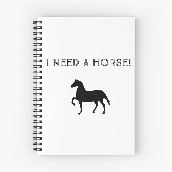 Item preview, I need a horse!  designed and sold by Gingatoo.