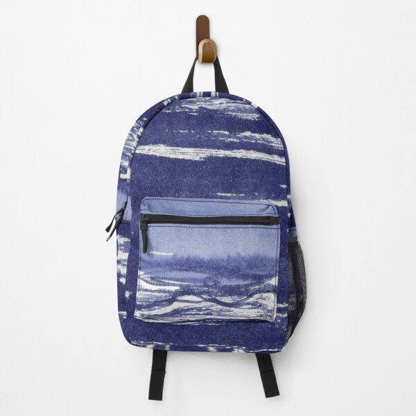 Item preview, Dark blue sea, Watercolor designed and sold by yuzudesign.
