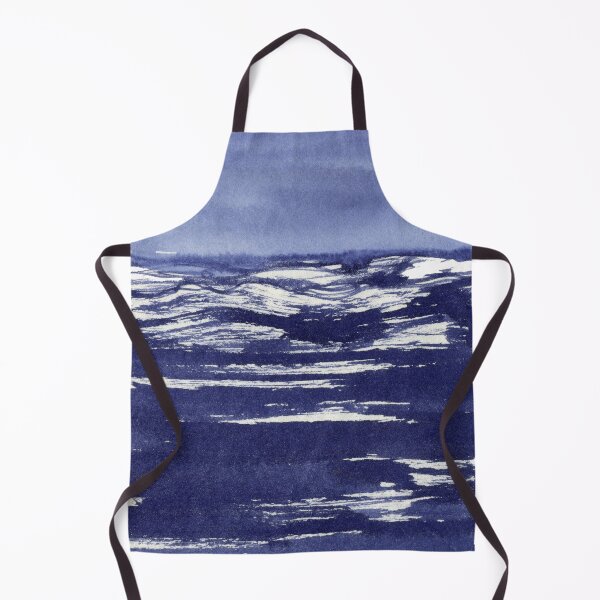 Item preview, Dark blue sea, Watercolor designed and sold by yuzudesign.