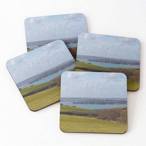 Item preview, Photographic Print of Falmouth from St Mawes Cornwall designed and sold by  Roscorla Photography.