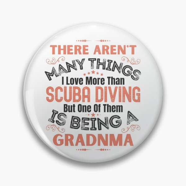 Item preview, Scuba Diving Grandma designed and sold by StudioAquaLumos.