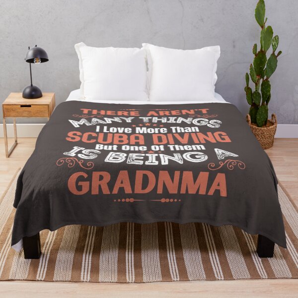 Item preview, Scuba Diving Grandma designed and sold by StudioAquaLumos.