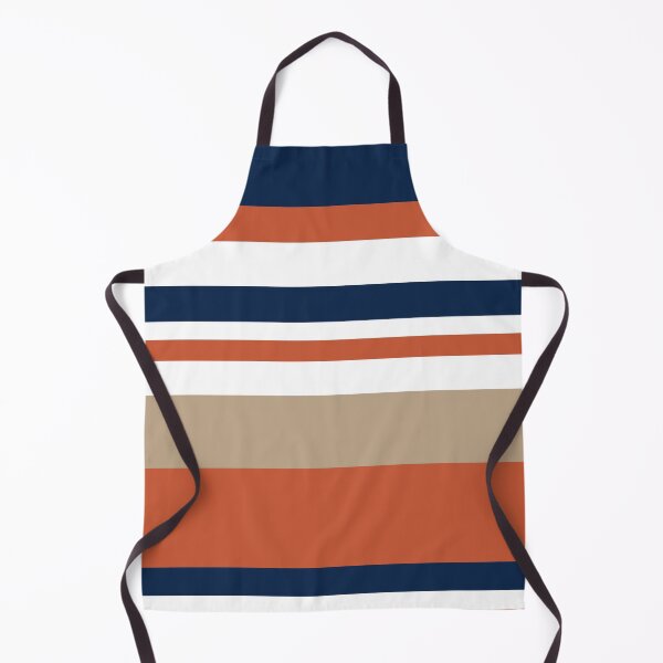 Item preview, Blue orange stripes designed and sold by creaturespie.