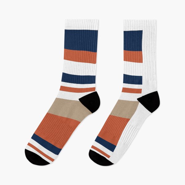Item preview, Blue orange stripes  designed and sold by creaturespie.
