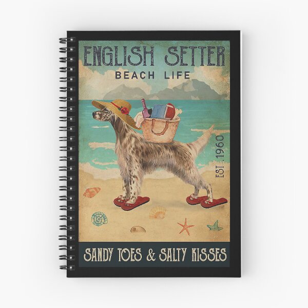 Item preview, Beach Life Sandy Toes English Setter designed and sold by Douglafa.