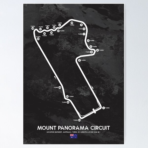 Item preview, Mount Panorama circuit designed and sold by Tracksters.