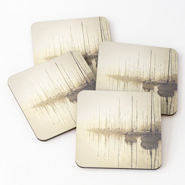 Item preview, Sunrise at the marina designed and sold by wazoosi.