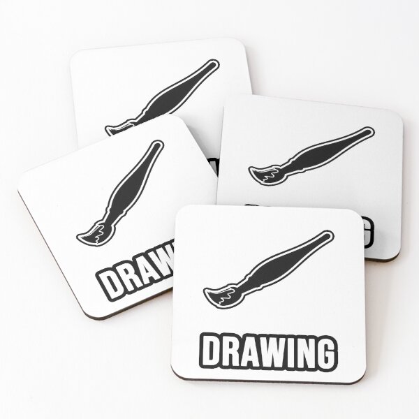 Item preview, Drawing - brush designed and sold by TopsellerShirts.