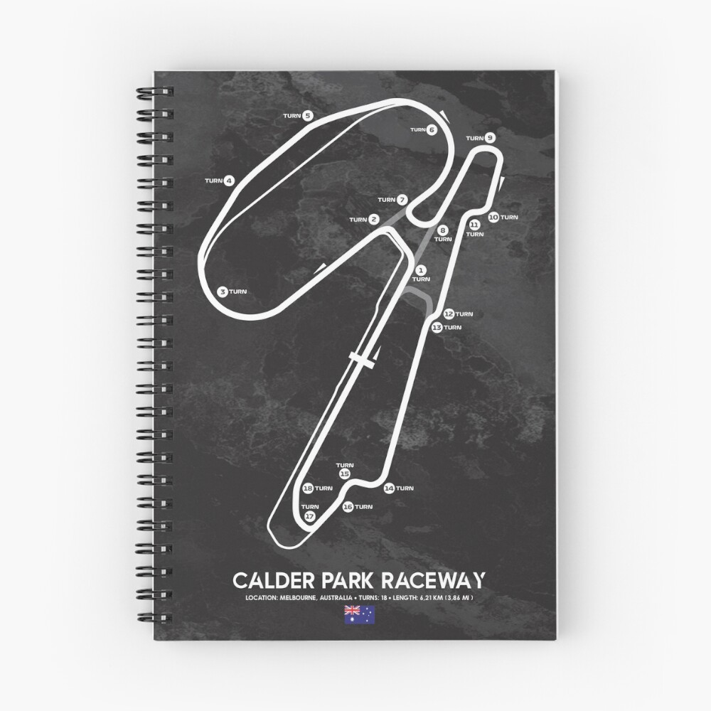 Item preview, Spiral Notebook designed and sold by Tracksters.