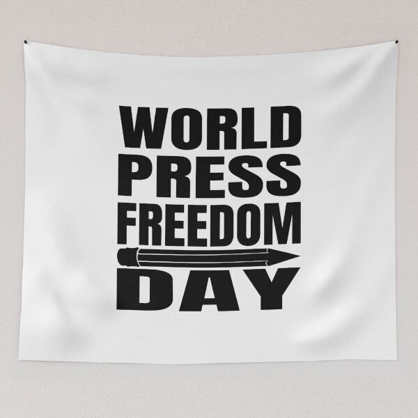 Item preview, World Press Freedom Day designed and sold by SHOPBLOB.