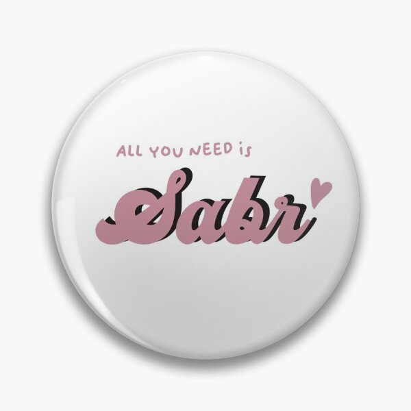 Item preview, Girly pink Sabr typography designed and sold by sanowerrr.