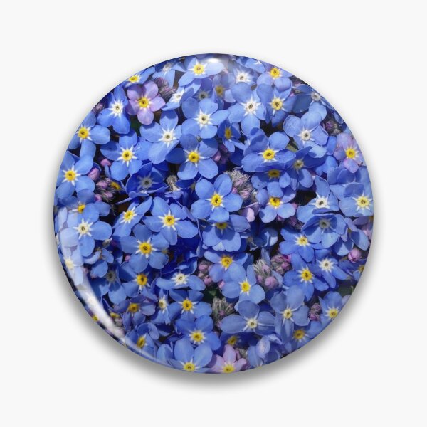 Artikelvorschau, Vergiss nicht, vergiss mich nicht Blumenmuster entworfen und verkauft von MillaFlora.