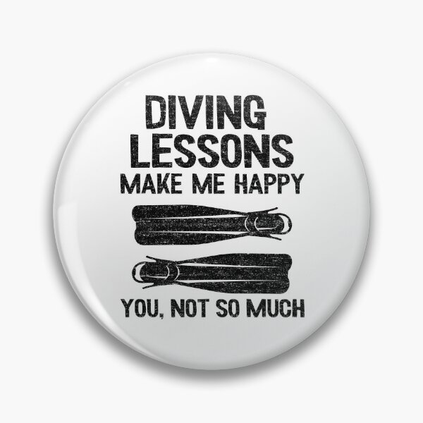 Item preview, Funny Scuba Diving Instructor Gift Diving Lessons Quote designed and sold by Stronzi.