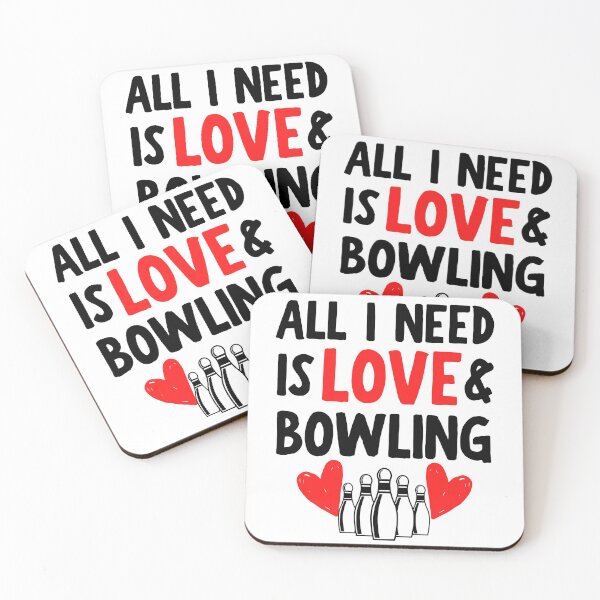 Item preview, All I need is love and bowling designed and sold by TheGreenGoat.