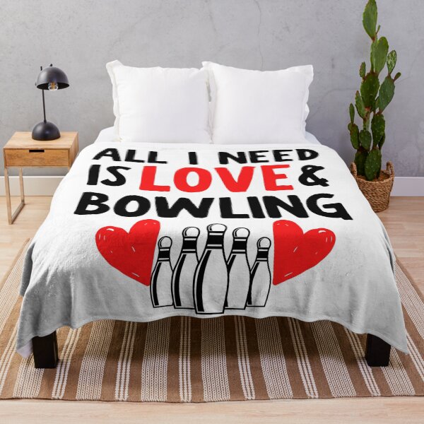 Item preview, All I need is love and bowling designed and sold by TheGreenGoat.