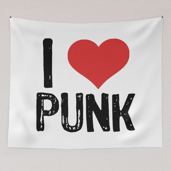 Item preview, I Love Punk designed and sold by The "I Love Everything" Shop.