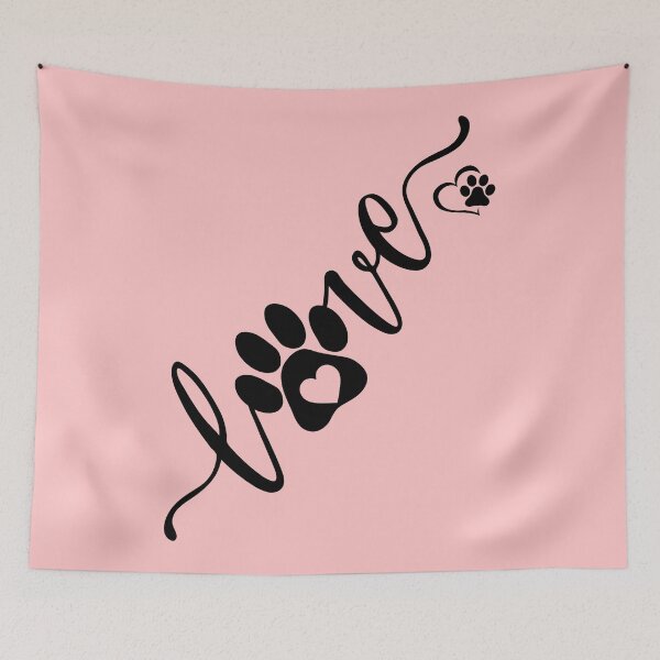 Item preview, Funny Women Lover Dog Girl Love Paw Cute Dog Love Paw Funny Dog designed and sold by Dog-Art-Shirt.