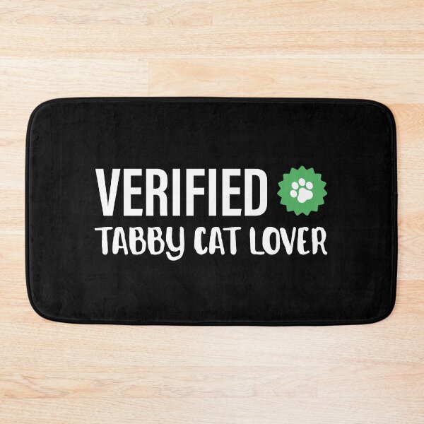 Item preview, Verified | Cat Lover | Tabby Cat designed and sold by Fluffy-Vectors.