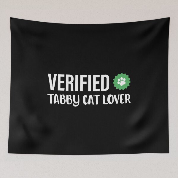 Item preview, Verified | Cat Lover | Tabby Cat designed and sold by Fluffy-Vectors.
