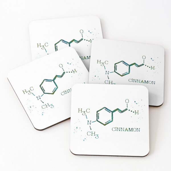 Item preview, Cinnamon Molecule Formula designed and sold by EvasDreams.