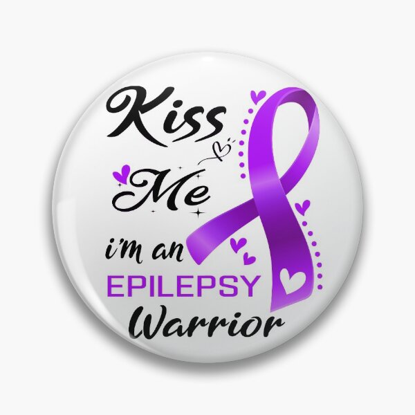 Item preview, Kiss Me I'm A Epilepsy Warrior designed and sold by hvoid41.