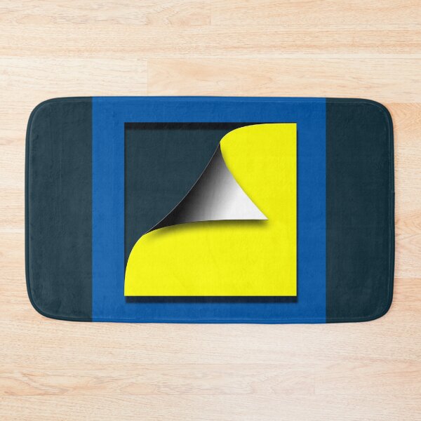 Item preview, Square (9), (yellow, blue,) graphics, art, decorative, digital, construction, abstract, designed and sold by Paszkan.