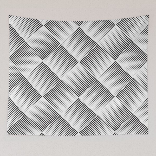 Item preview, Linear flat abstract lines pattern  designed and sold by JHiba.