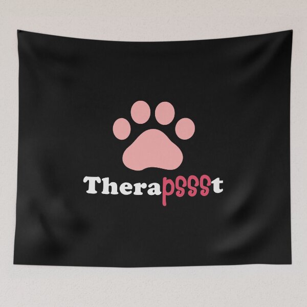 Item preview, My cat is my therapist designed and sold by Pasan-hpmm.