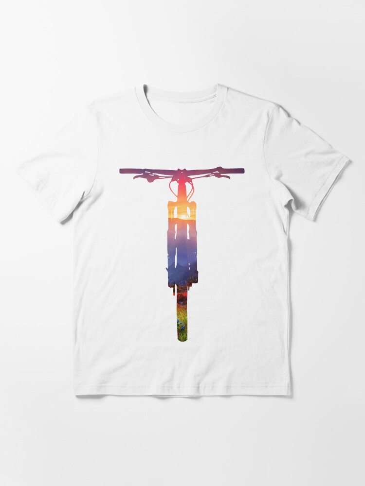 Alternative Ansicht von Mountainbike-Sonnenuntergang - MTB-Sammlung # 002 Essential T-Shirt