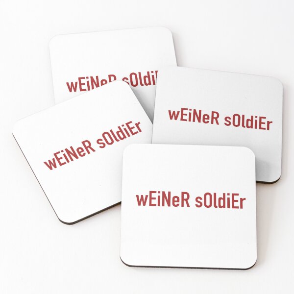 Item preview, Weiner soldier quote designed and sold by issysketches.