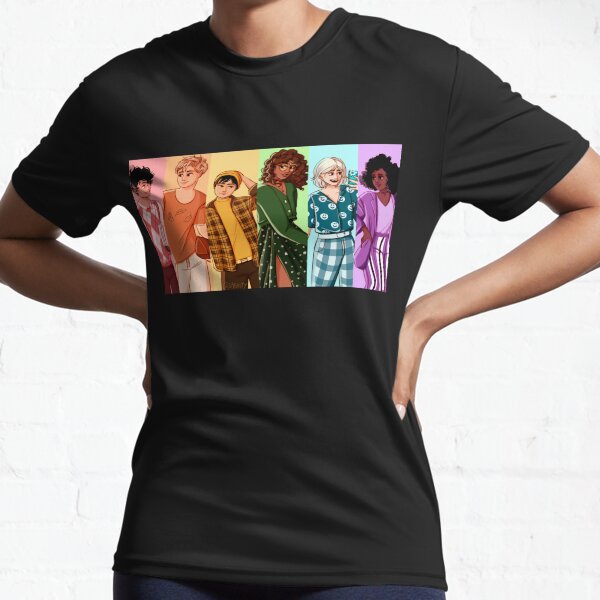 Heartstopper squad but make it rainbow Active T-Shirt