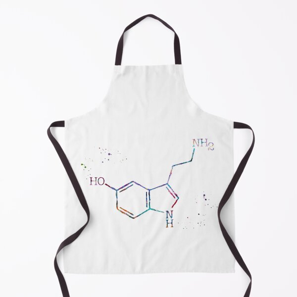 Item preview, Serotonin Molecule Formula designed and sold by EvasDreams.