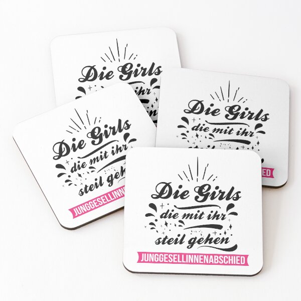 Item preview, The Girls Who Go Steeply With Her Hen Party White designed and sold by Tobias Langner.