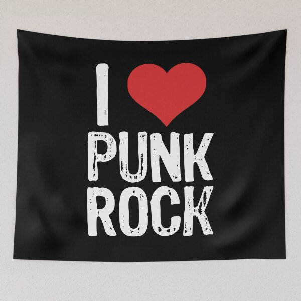 Item preview, I Love Punk Rock designed and sold by The "I Love Everything" Shop.
