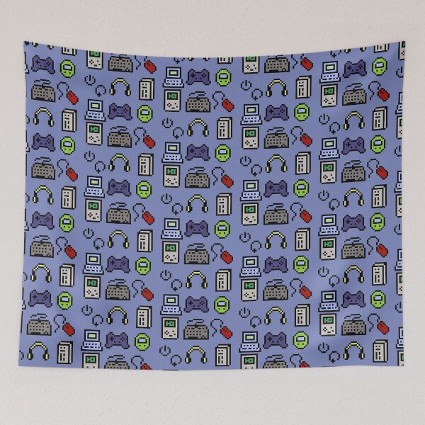 Item preview, Pixelated Gaming Galore pattern designed and sold by For the love of Pixels.