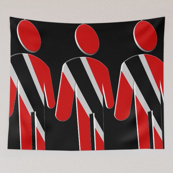 Item preview, Trinidad & Tobago Flag Figure 3D designed and sold by Boakes-Digital.