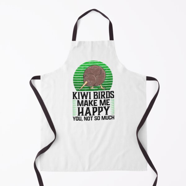 Item preview, Kiwi bird makes me happy snipe bouquet saying designed and sold by madgrfx.