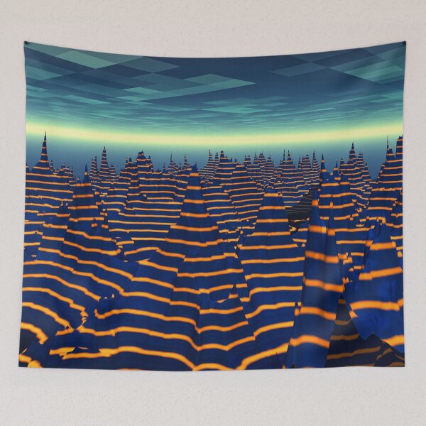 Item preview, Surreal Striped Peaks designed and sold by Phil Perkins.