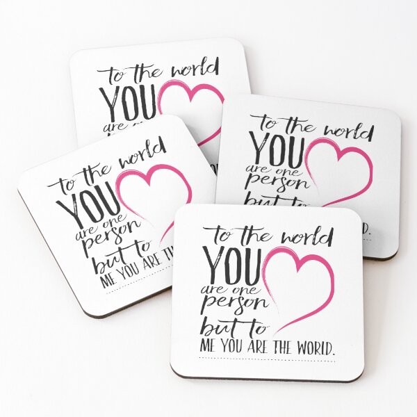 Item preview, To the world you are one person, to me you are the world | True Love   Trending Tshirt| Gift shirt designed and sold by youngehvir.