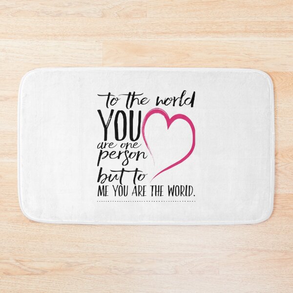 Item preview, To the world you are one person, to me you are the world | True Love   Trending Tshirt| Gift shirt designed and sold by youngehvir.
