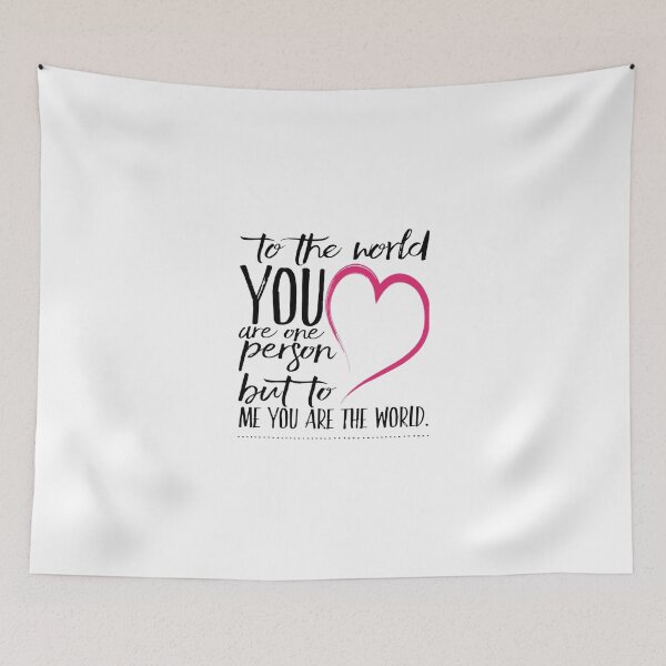 Item preview, To the world you are one person, to me you are the world | True Love   Trending Tshirt| Gift shirt designed and sold by youngehvir.