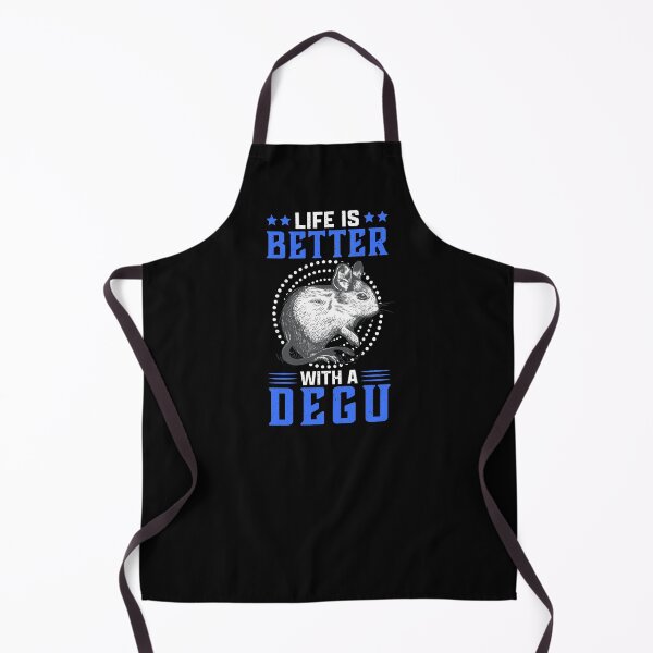 Item preview, Life is better with degu rodent owner gift designed and sold by madgrfx.