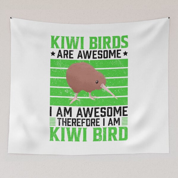 Item preview, Kiwi bird are fantastic snipe bouquet saying designed and sold by madgrfx.