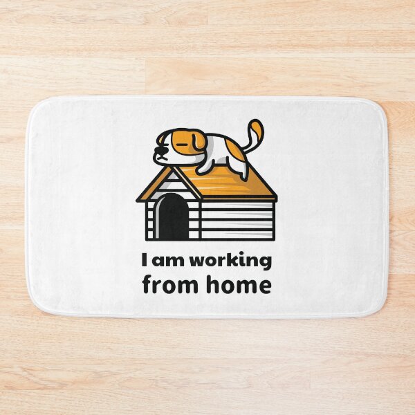 Item preview, Dog lying on top of his kennel designed and sold by JeremyMadaci.