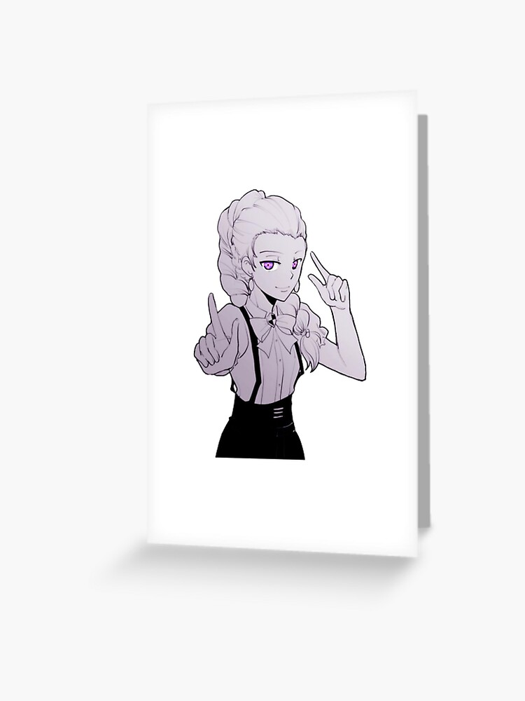 Death parade - Nona fanart | Greeting Card