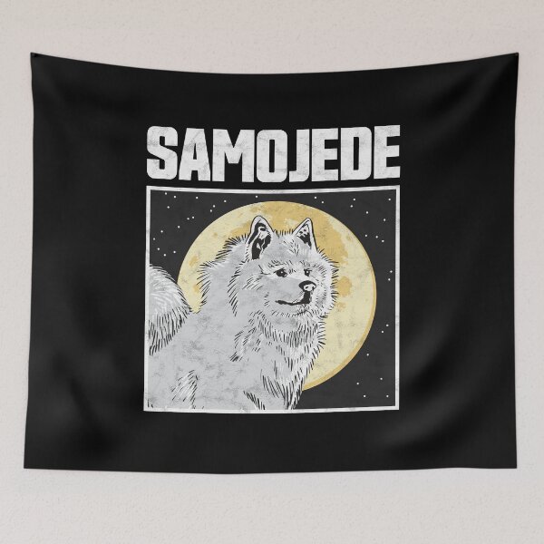 Item preview, Cute Samoyed graphic sled dog owner gift designed and sold by madgrfx.