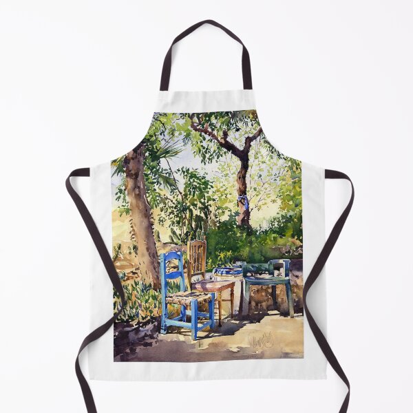 Item preview, A Shady Corner in La Barriada De Alcora designed and sold by Margaret Merry.